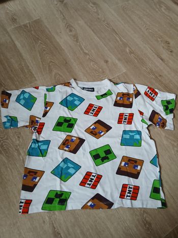 Tee shirt Minecraft 8 ans garçon