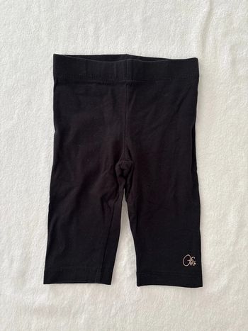 Demi legging noir simple 3 ans
