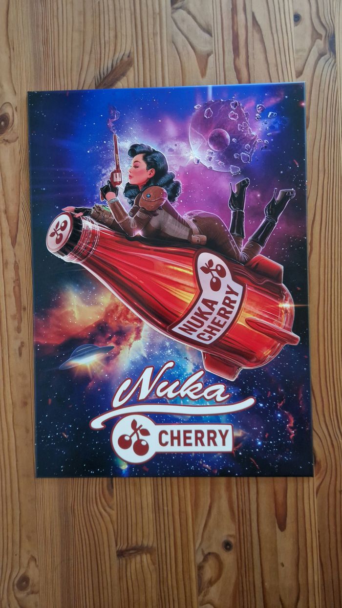 Displate édition limitée Nuka Cherry