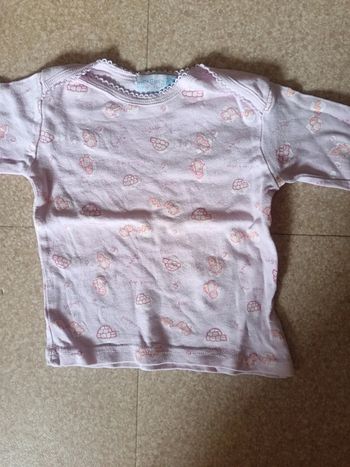 T-shirt manches longues 12 mois