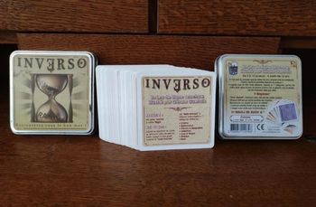 Jeu de société apéro Inverso cartes