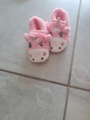 Chaussons licorne 1-3 mois