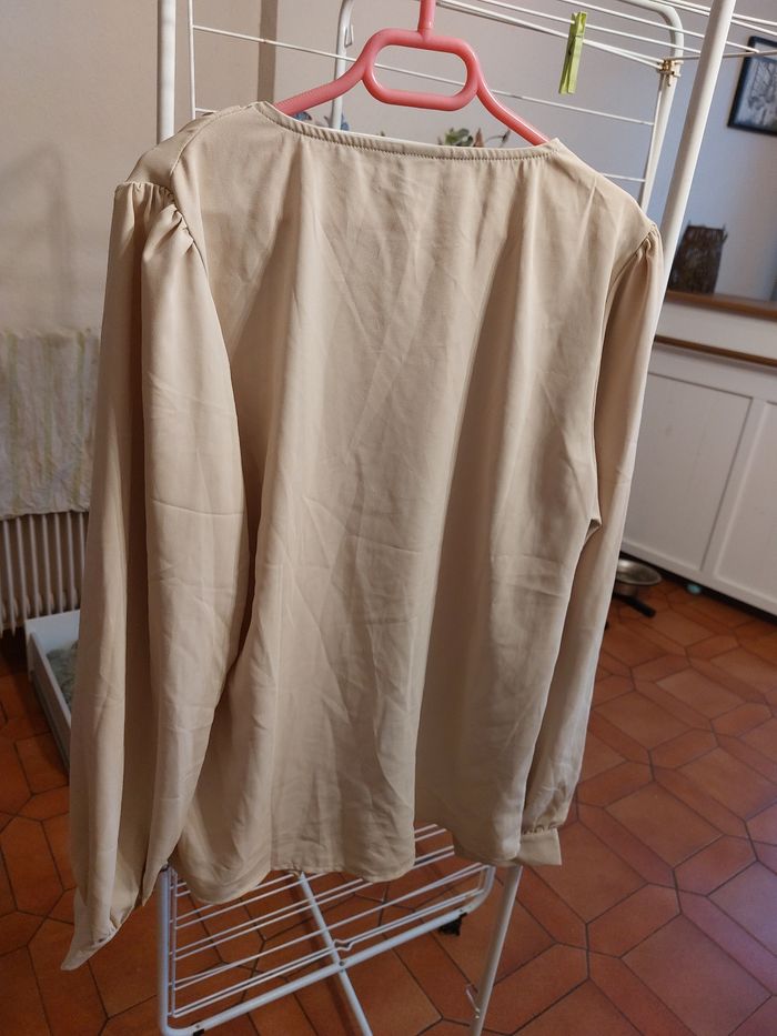Chemise légère creme - photo numéro 2