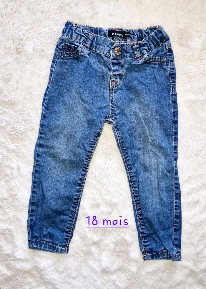 Jean garçon 18 mois