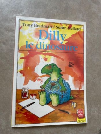 Livre Dilly le dinosaure