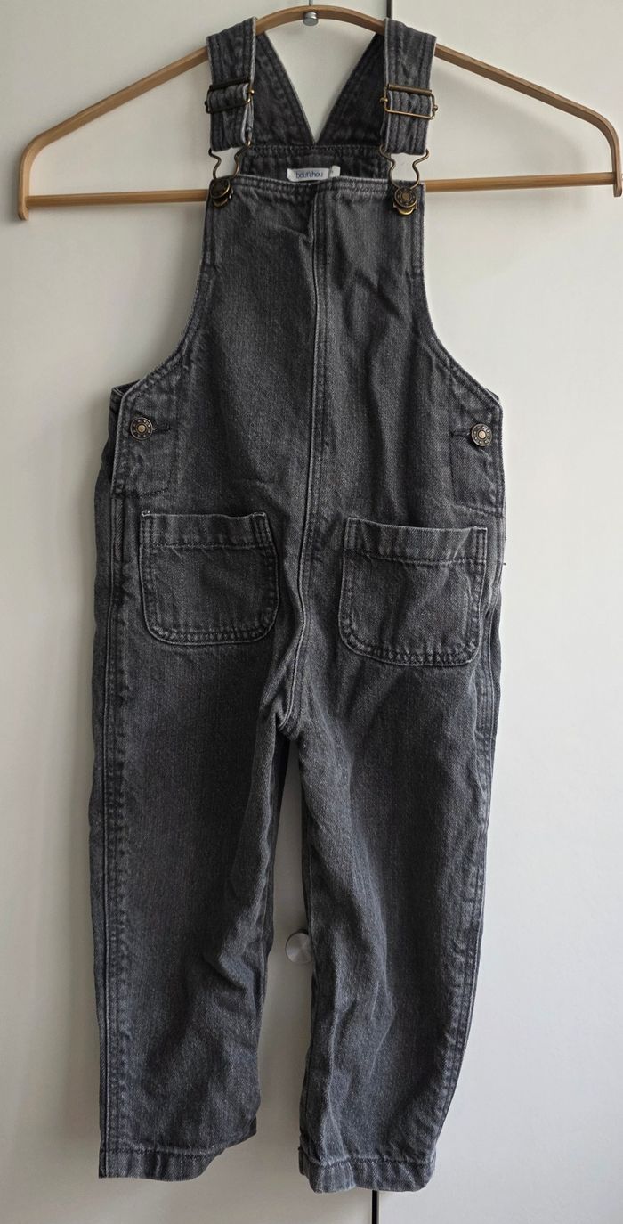Salopette en jean Bout'Chou, taille 24 mois