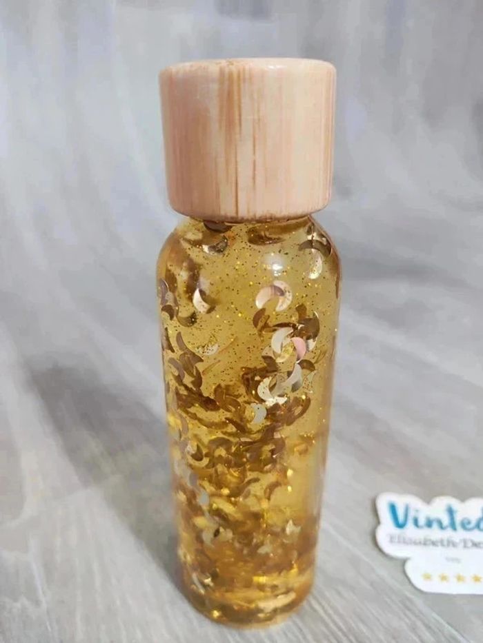 Jeu sensoriel retour au calme, jouet d’éveil coloré lunes dorées - photo numéro 5