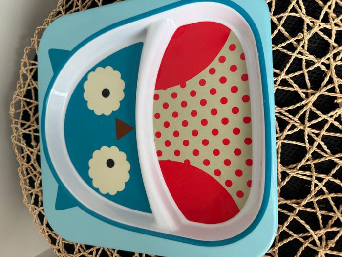 Assiette à compartiments Hibou Marque : SKIP HOP