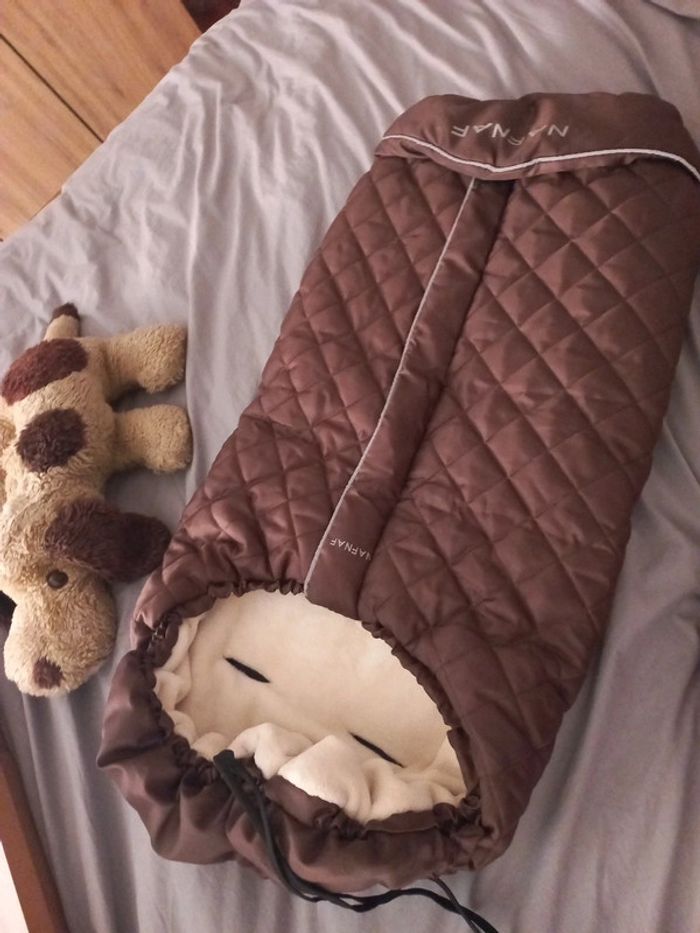 Couffin chaud poussette molletonné - photo numéro 9