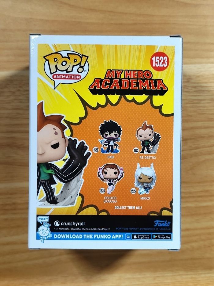 Lot 3 Funko Pop! MHA - Hawks 1141 Fatgum 1142 Re-Destro 1523 Neuf - photo numéro 10