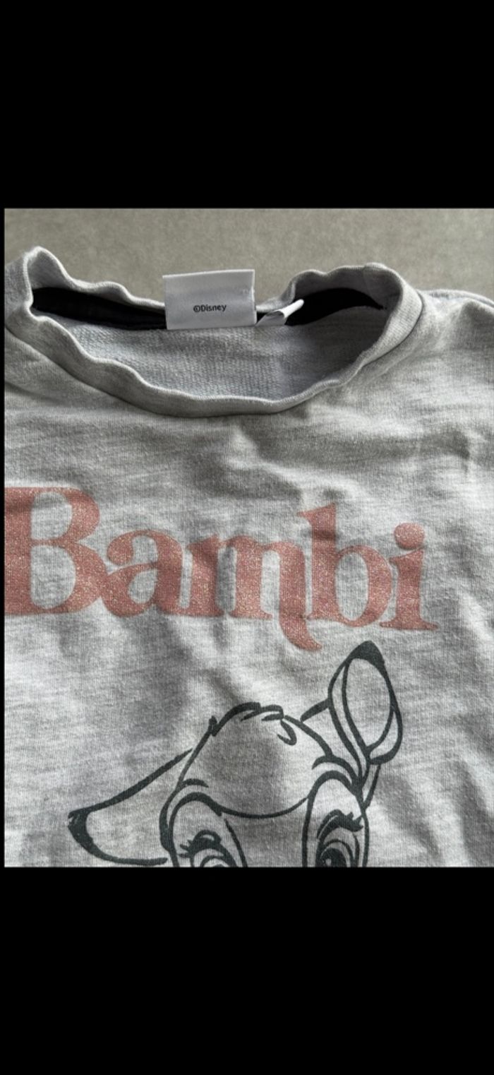 Sweat Bambi Disney 8 ans - photo numéro 4