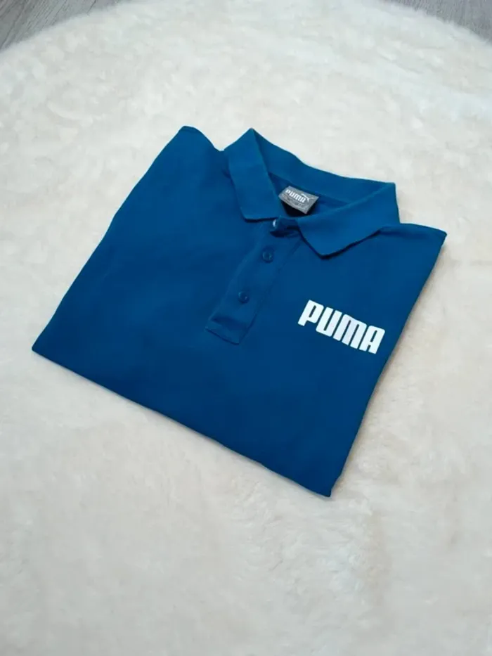 💙Polo PUMA bleu homme taille M classique
