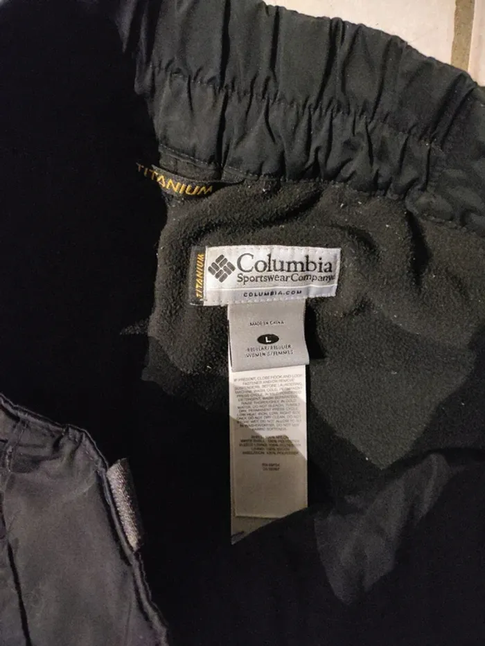 Pantalon de ski titanium Colombia taille L - photo numéro 3