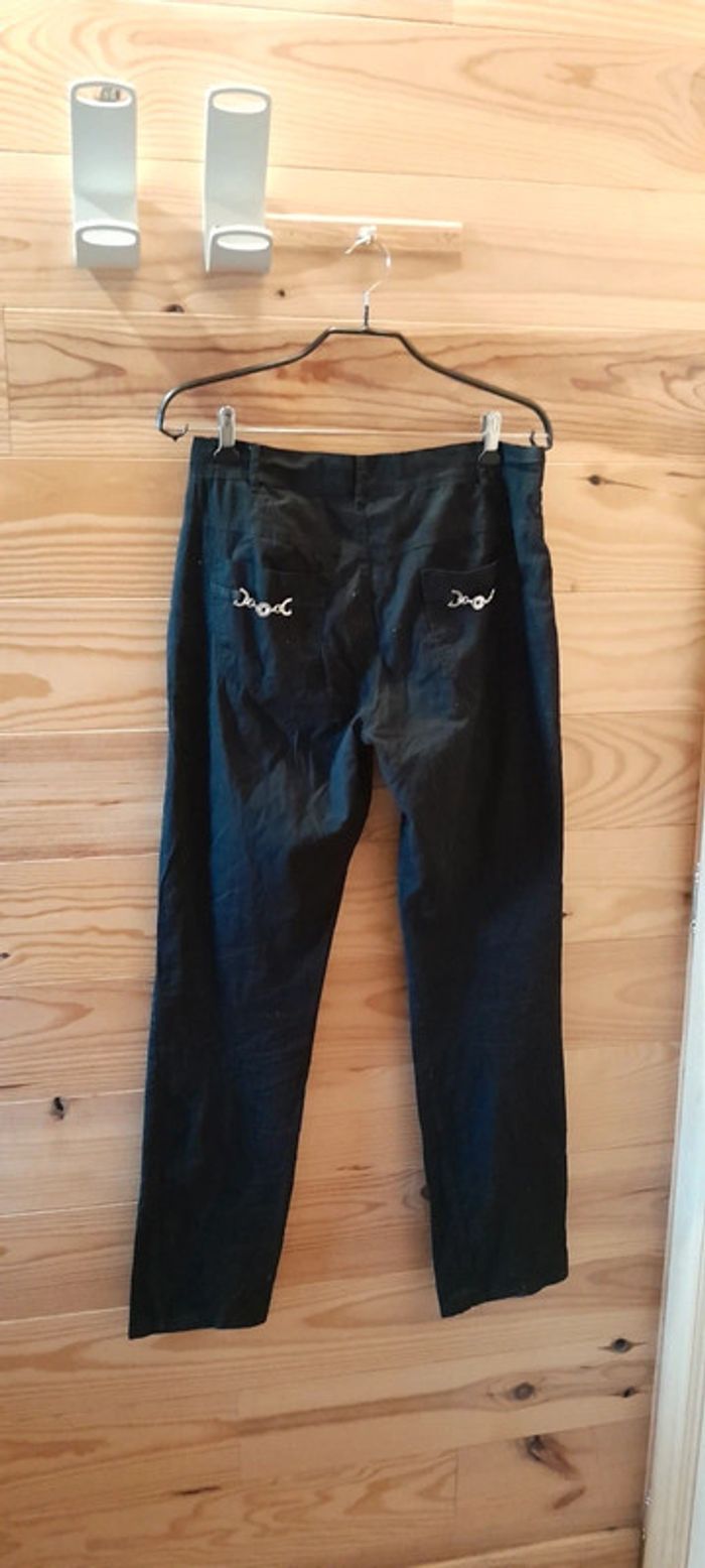 Pantalon noir / made in italy 🇮🇹 - photo numéro 4