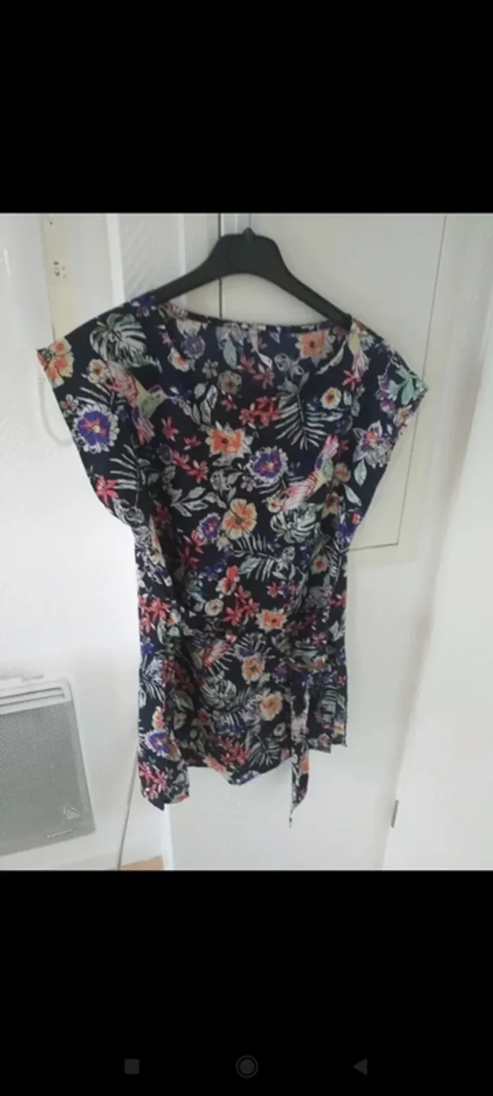 Tunique fleurs