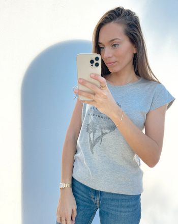 Tees shirt gris Comptoirs des Cotonniers