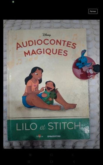 29ēme audioconte magique collection altaya deagostini livre et figurine disney audio conte