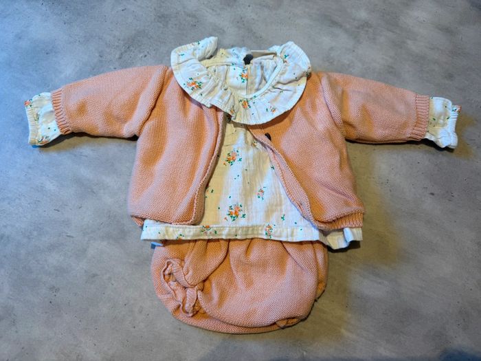 Ensemble bébé Lililotte taille 3/6 mois