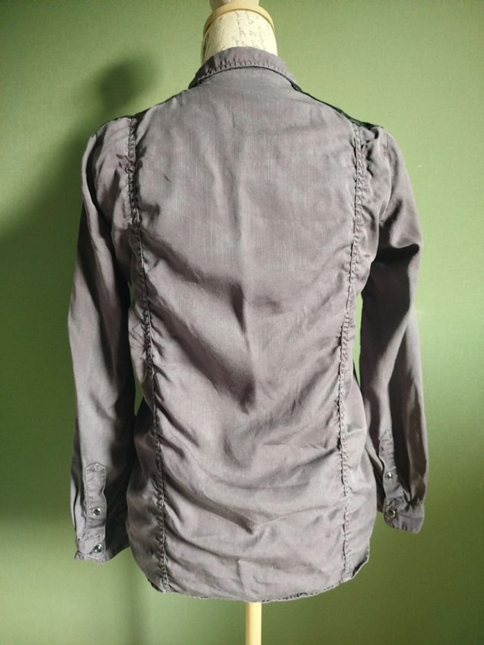 Chemise prune - photo numéro 2