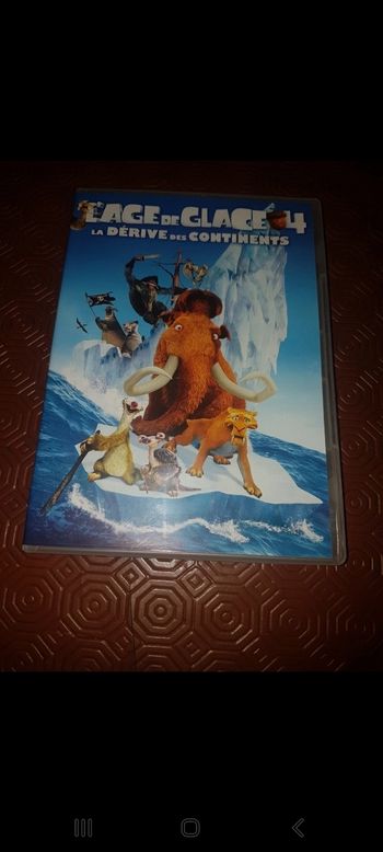 Dvd l'âge de glace 4
