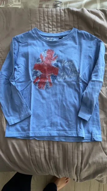 Tee shirt manches longues sans marque 5 ans