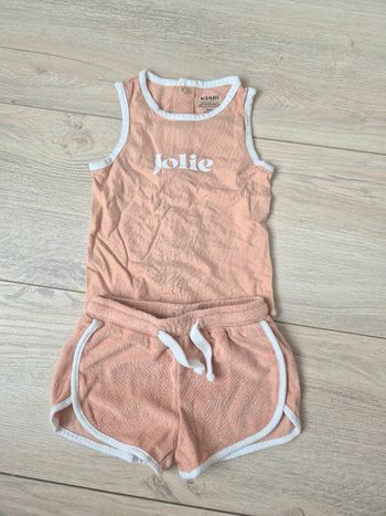 Ensemble nude Kiabi bébé fille 9mois