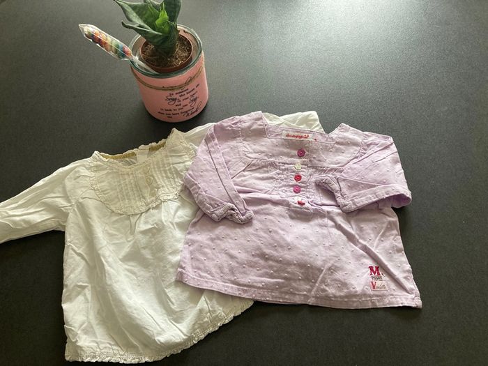 Lot ensemble vêtement tunique 3 mois garde robe