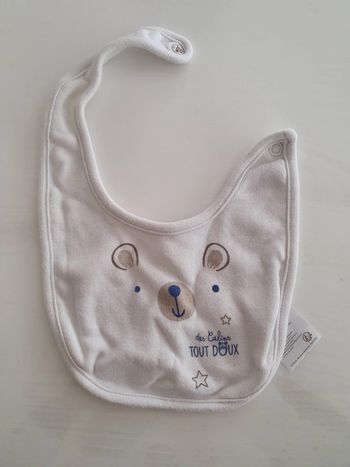 Bavoir nourisson à pression