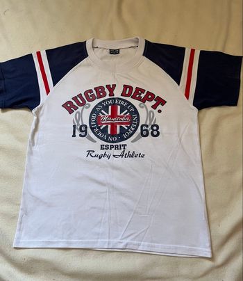 Tee-shirt rugby 12 ans