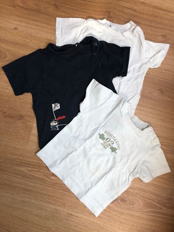 Lot de 3 tee shirt 18M