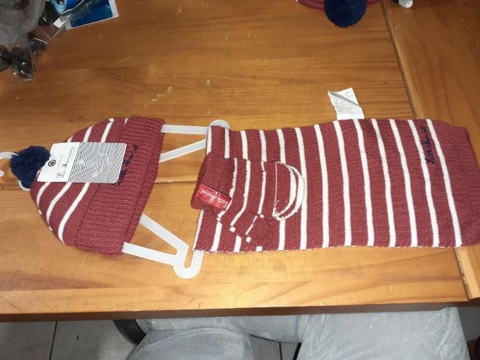 Ensemble écharpe et bonnet et gants