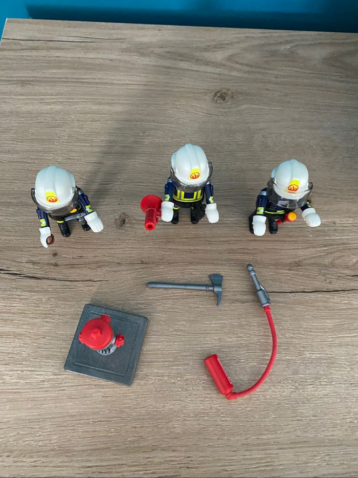 Unité de pompiers Playmobil - photo numéro 2