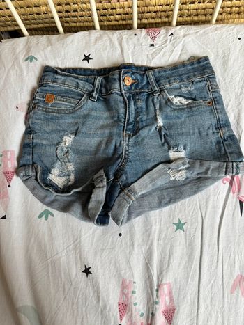 Short en jean destroy Jennyfer 36