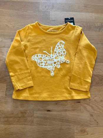 tee shirt manche longue papillon