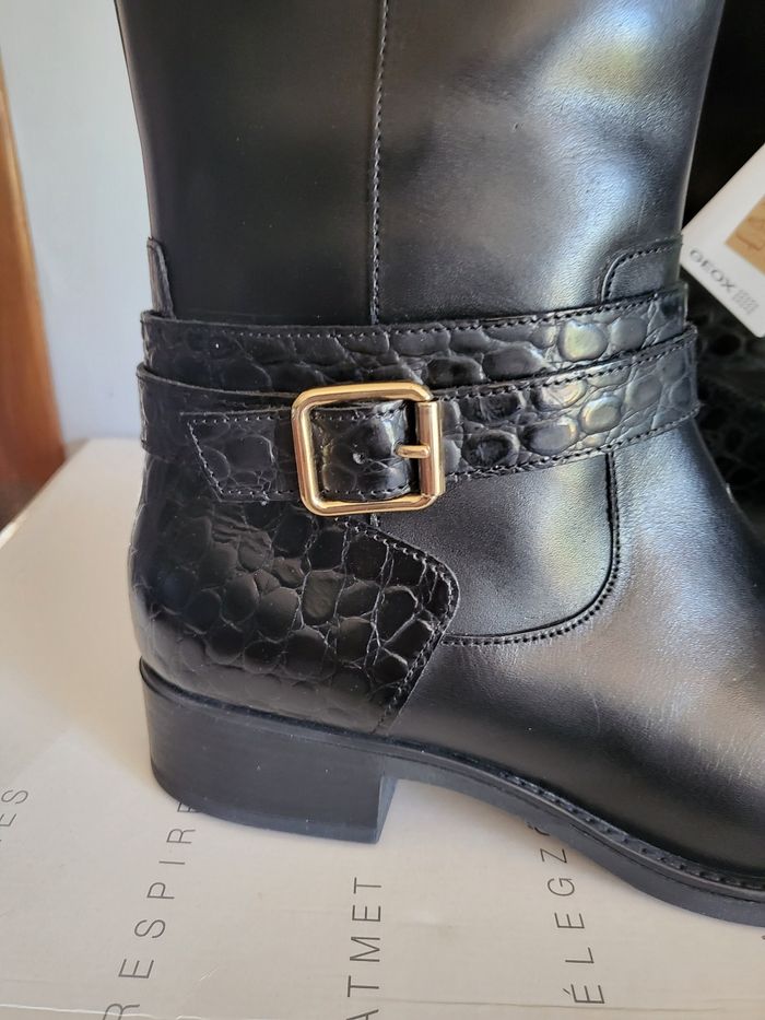 Paire de bottes cuir Geox - photo numéro 3