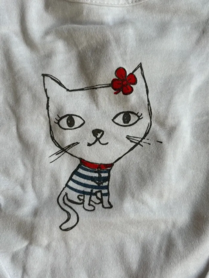 T-shirt Boutchou 9 mois parfait état - photo numéro 2