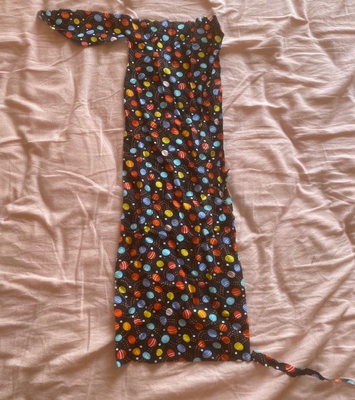 Chute de tissu imprimé ballons Petit pan - photo numéro 2