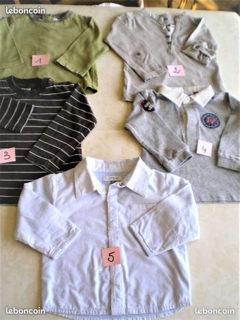 Lot garçon 9 mois