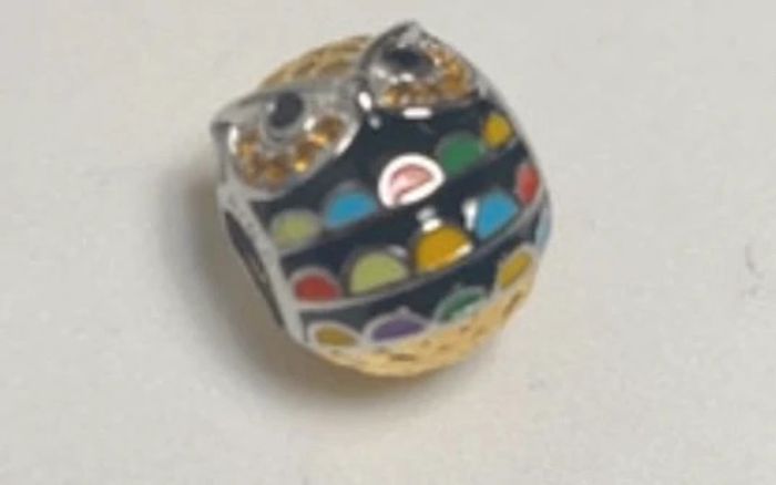 Charm chouette Argent - photo numéro 2