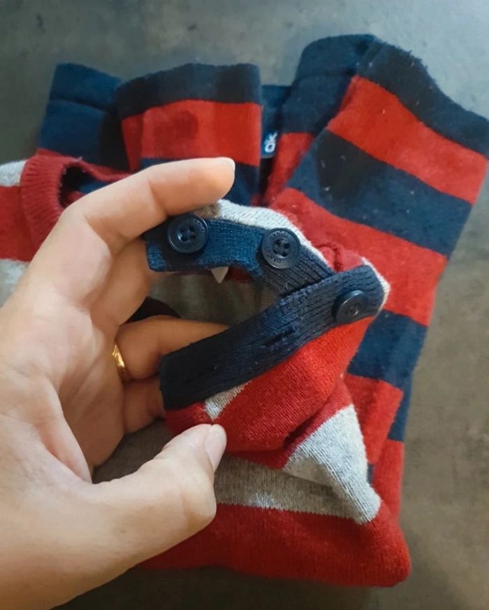 Petit pull à rayures - photo numéro 5