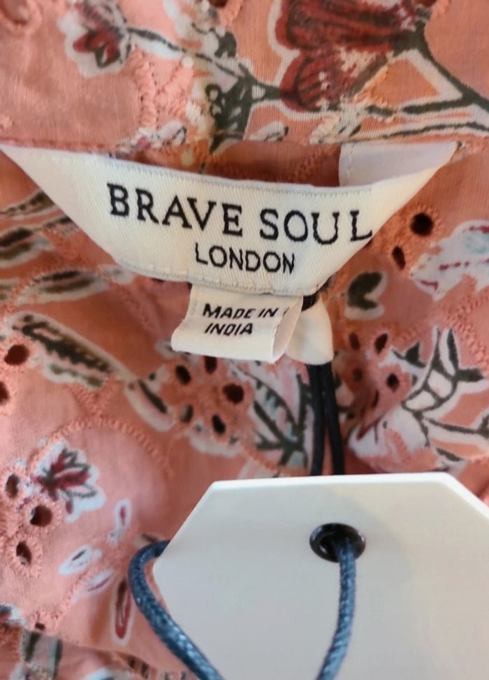 Blouse sans manche  fleurie taille s femme neuf - photo numéro 8