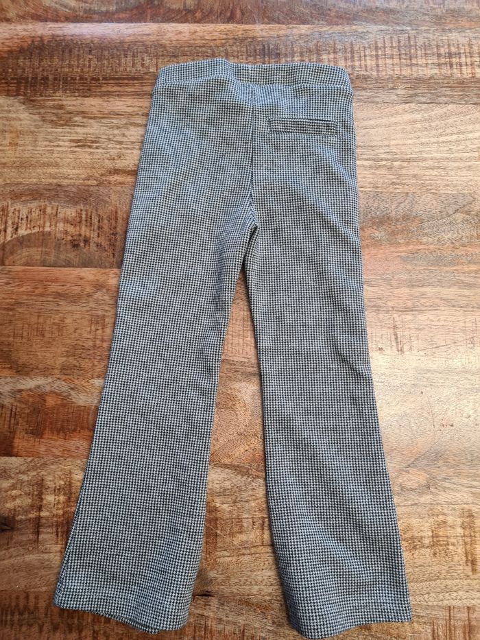 Pantalon à carreaux fin jambe évasée 4ans - photo numéro 4