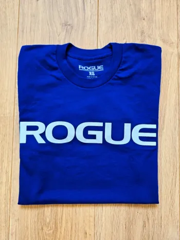 T-shirt Rogue crossfit bleu XS homme neuf