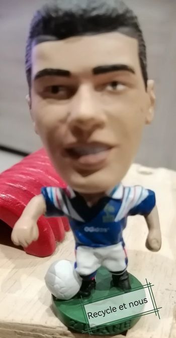 Figurine foot 1997 zinedine Zidane