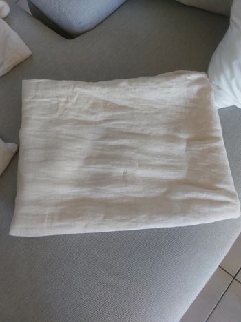 Taies d'oreiller en lin Zara home