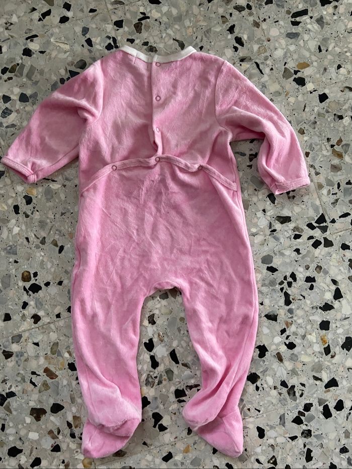 Pyjama rose 18 mois mot d enfants - photo numéro 3