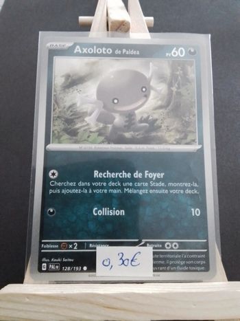 Carte Pokémon Axoloto De Paldea128/193
