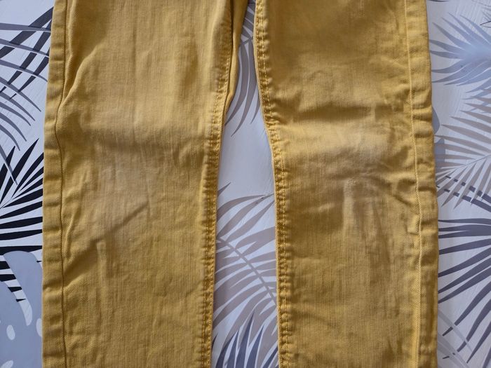 Pantalon skinny jaune - photo numéro 4