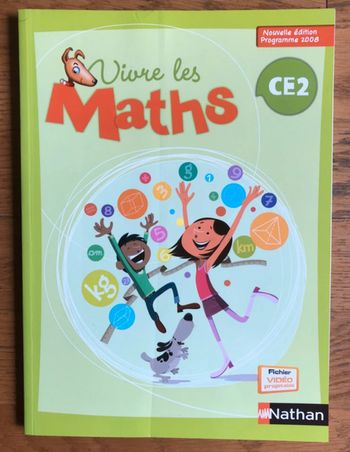 Vivre les Maths CE2 - Fichier élève avec matériel