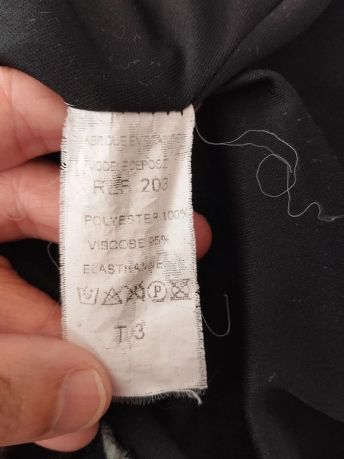 Robe automne taille 44 marron et noir - photo numéro 4